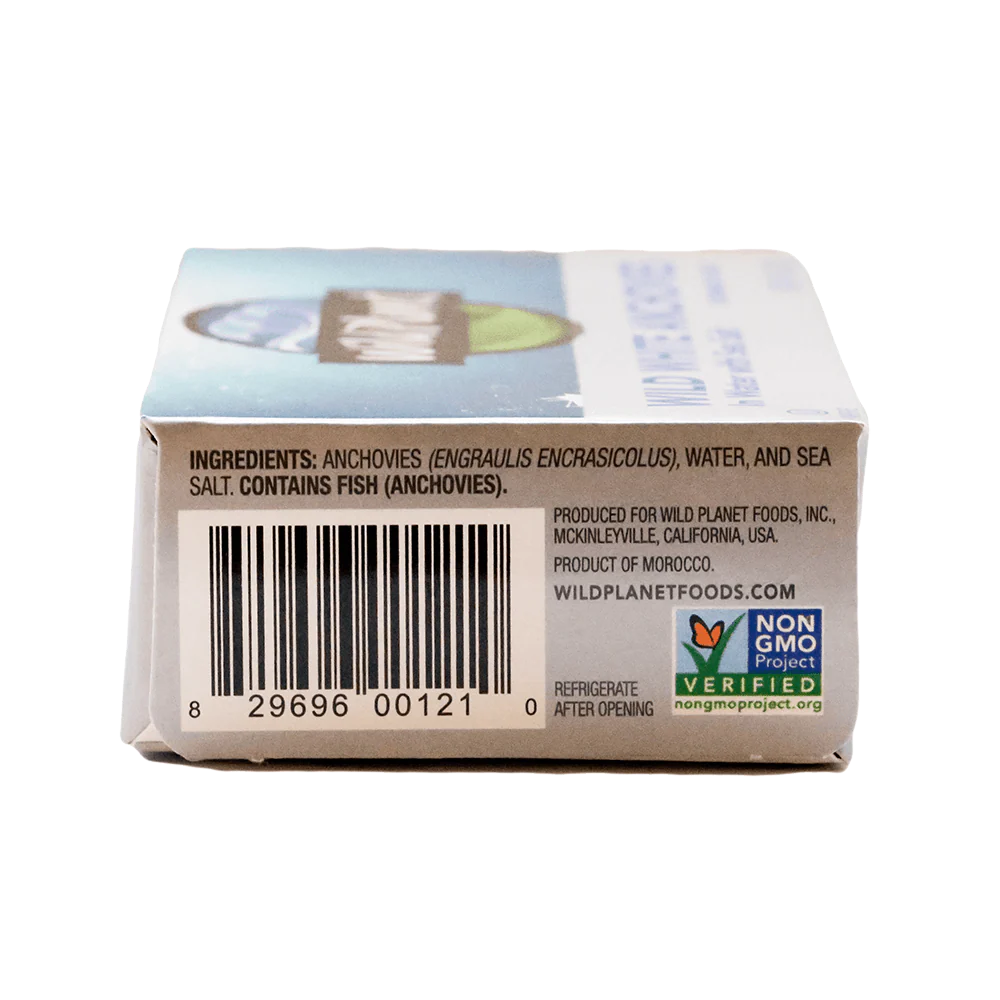 Wild White Anchovies In Water - Image 3