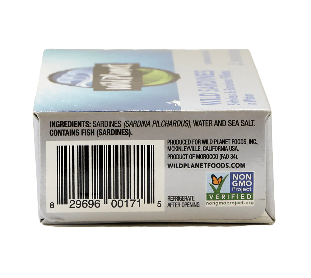 Wild Sardines Skinless & Boneless Fillets In Water - Image 4