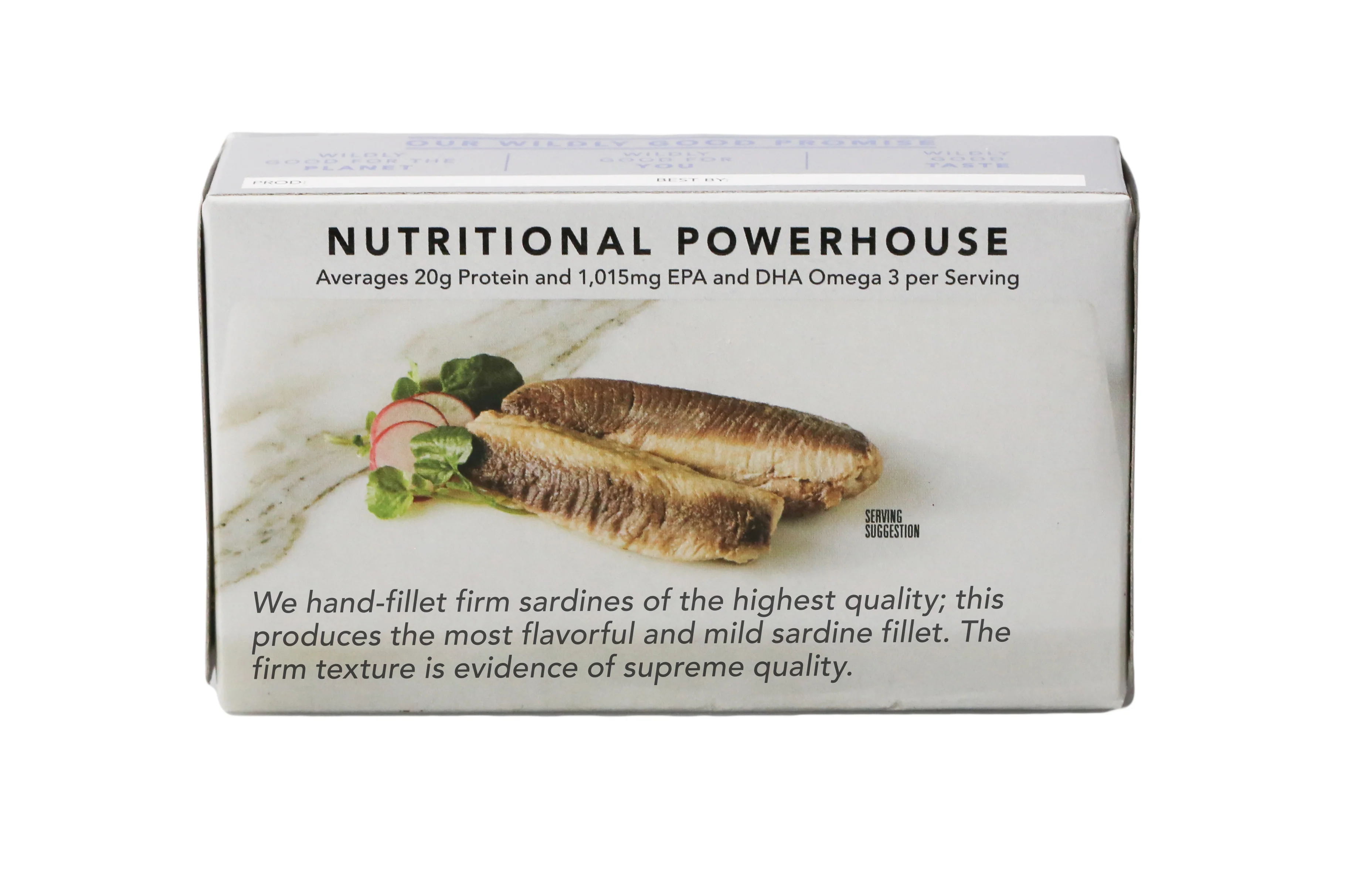 Wild Sardines Skinless & Boneless Fillets In Water - Image 5