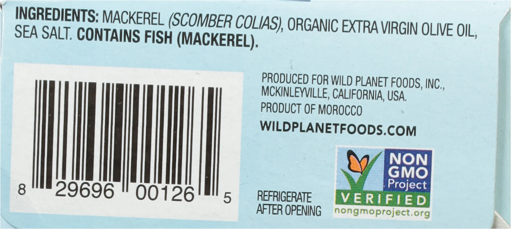 Wild Mackerel Fillets In Extra Virgin Olive Oil - Image 3