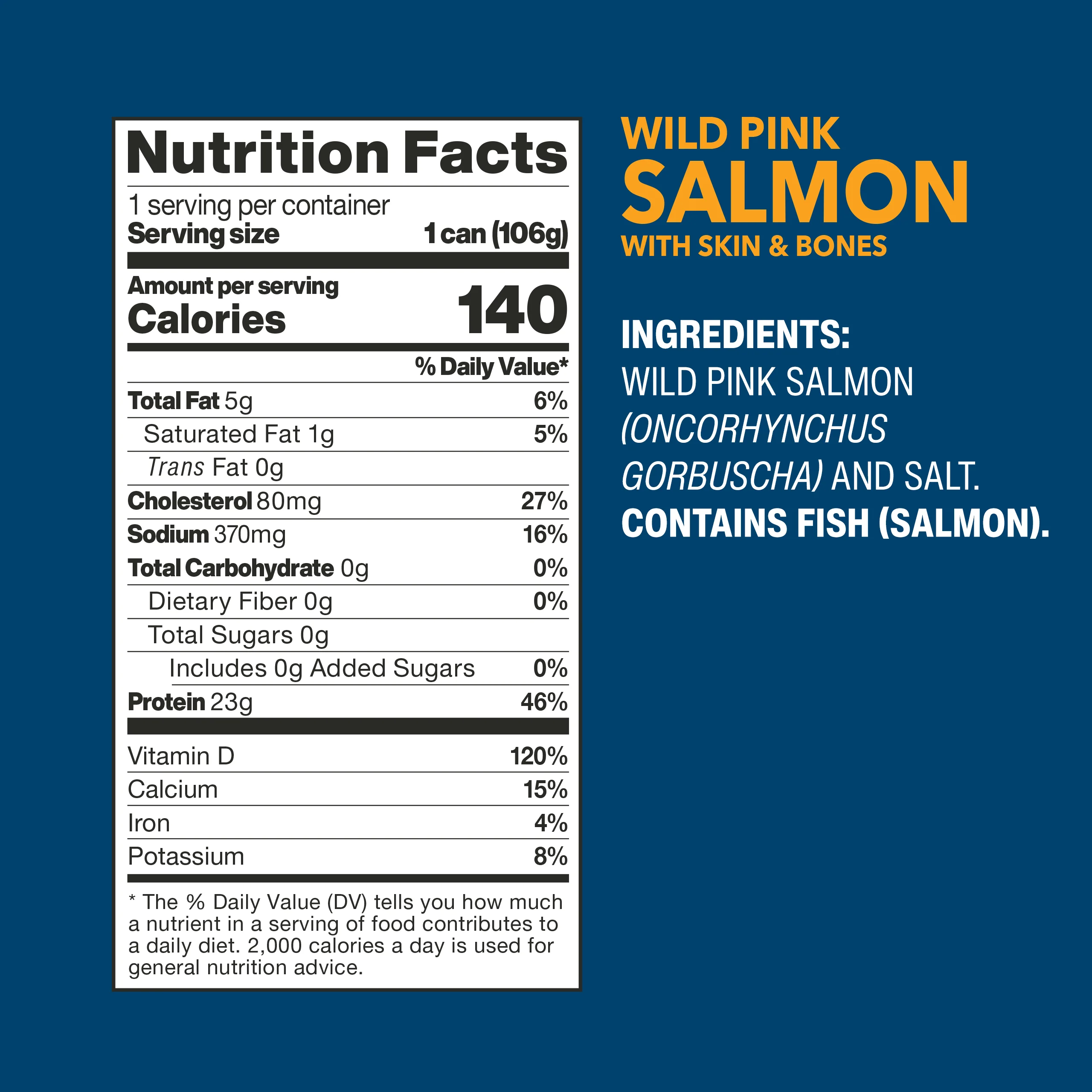 Wild Pink Salmon with Skin & Bones - Image 7