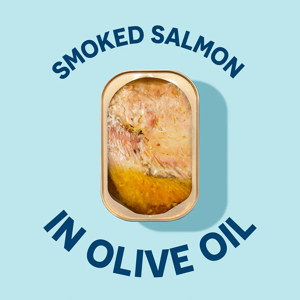 Wild Smoked Pink Salmon Fillets in Extra Virgin Olive Oil - Image 6