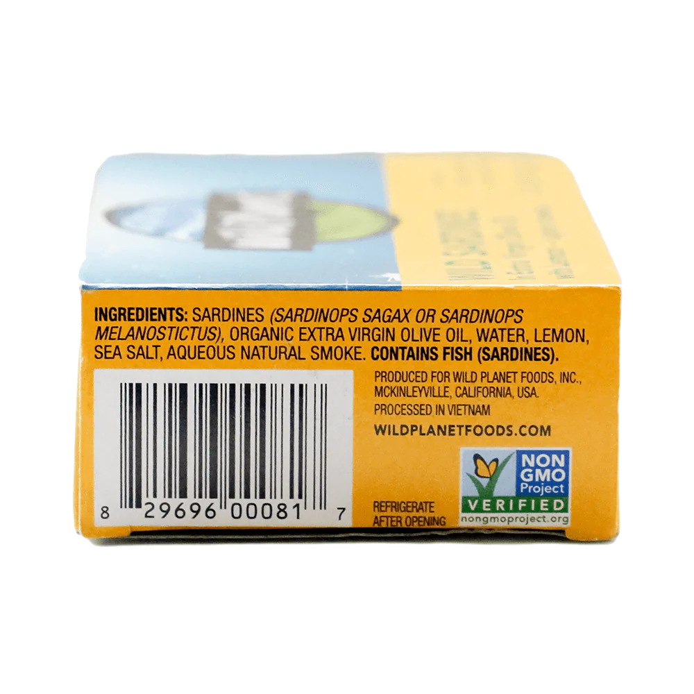 Wild Sardines In Extra Virgin Olive Oil with Lemon - Image 4