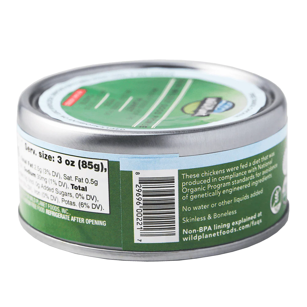Organic Roasted Chicken Breast with Rib Meat No Salt Added - Image 4