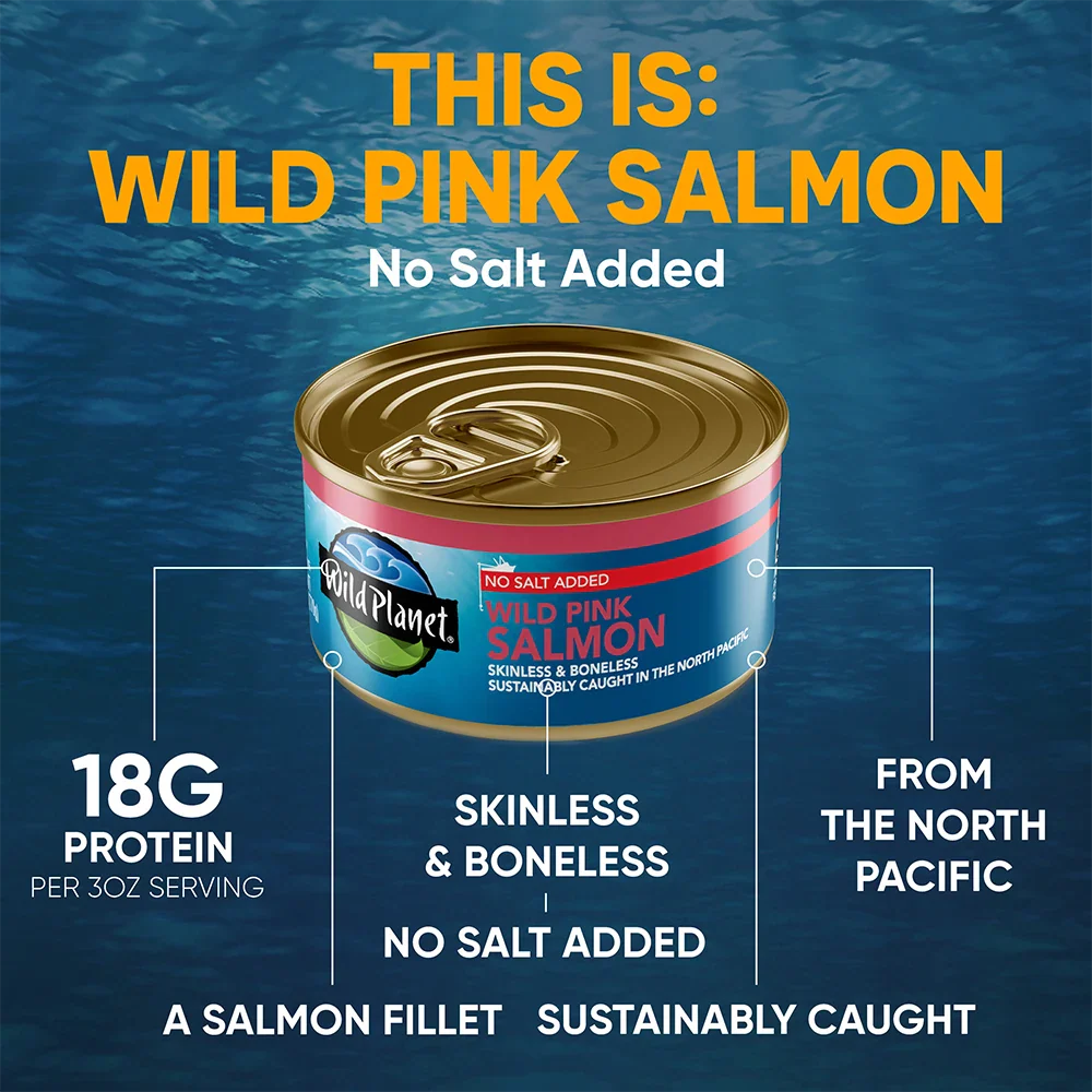Wild Pink Salmon No Salt Added - Image 6