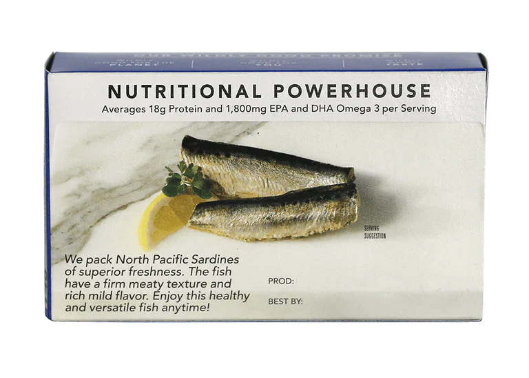 Wild Sardines In Water No Salt Added - Image 5