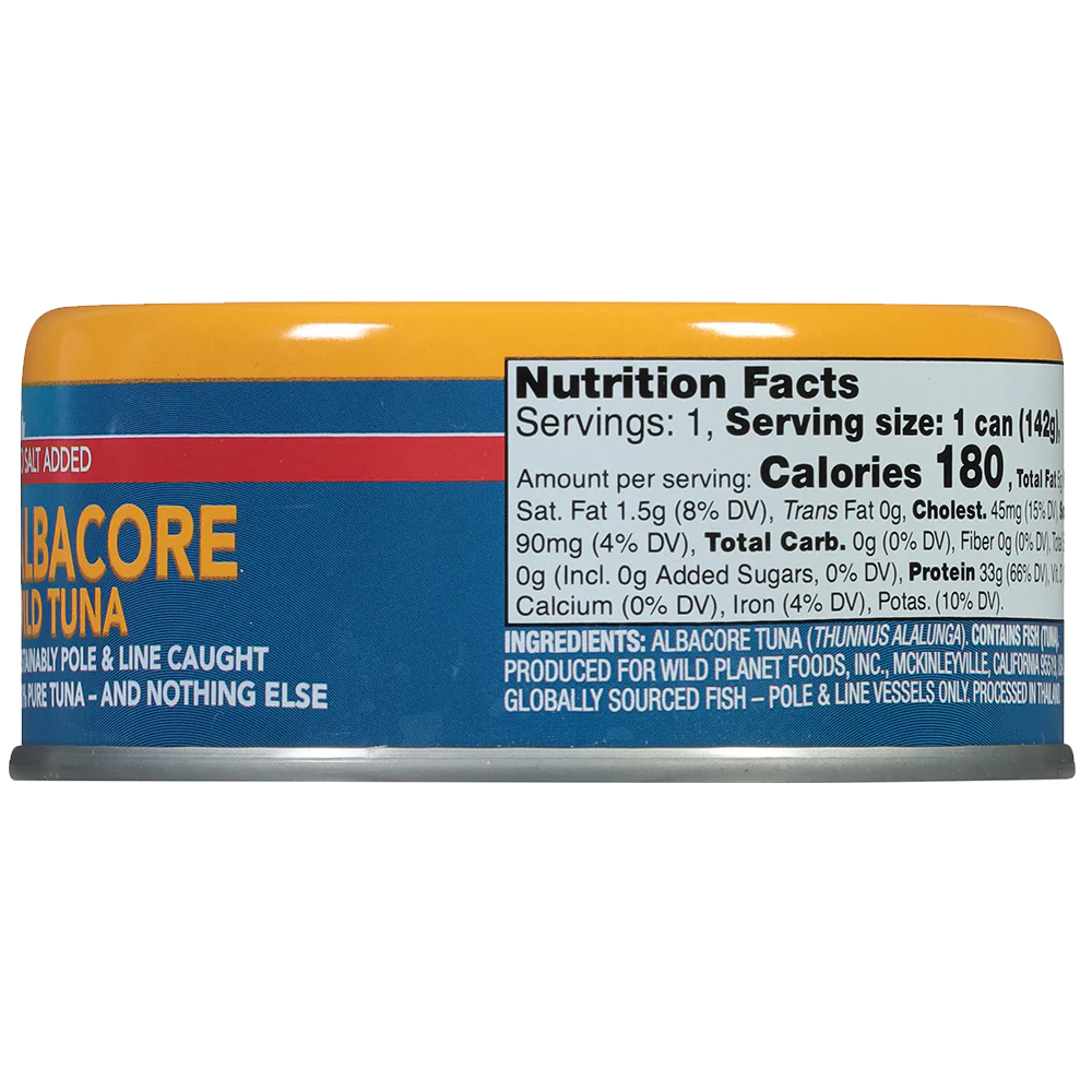 Albacore Wild Tuna No Salt Added - Image 3