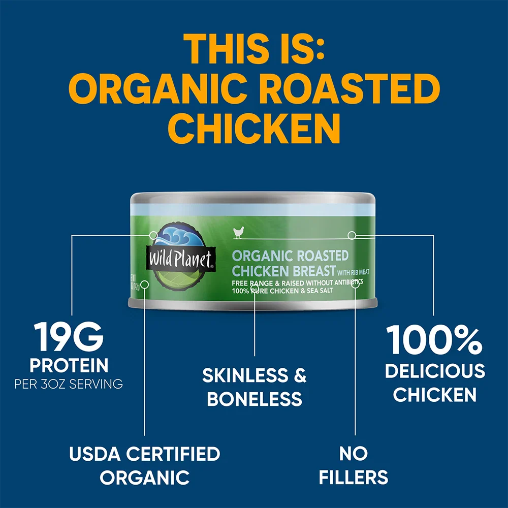Organic Roasted Chicken Breast with Rib Meat - Image 8