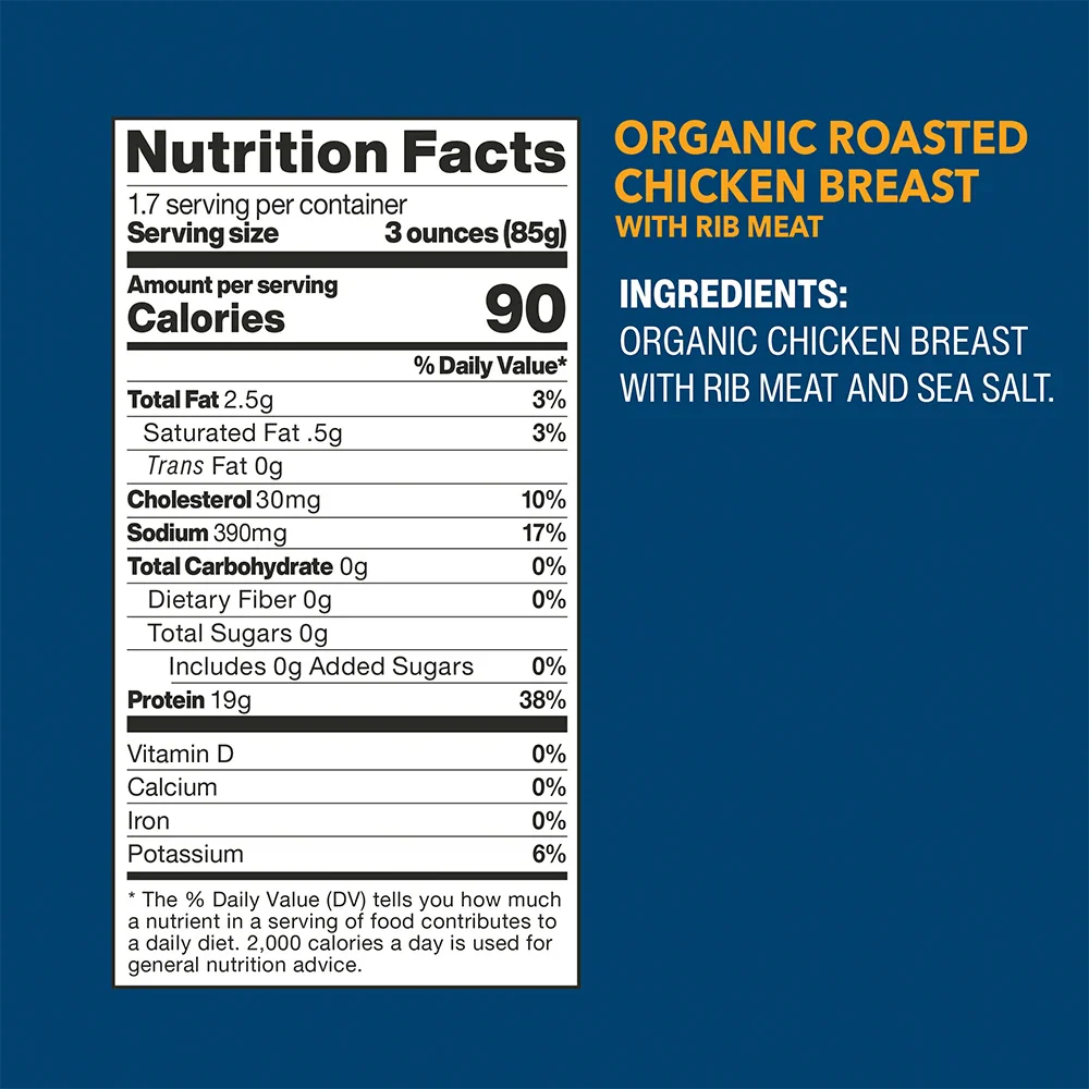 Organic Roasted Chicken Breast with Rib Meat - Image 9