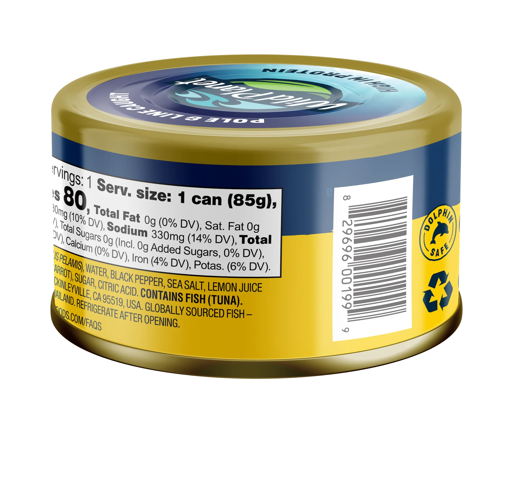 Premium Skipjack Wild Light Tuna with Lemon & Pepper - Image 3