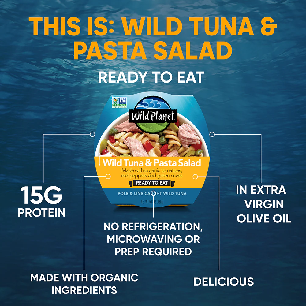 Wild Tuna & Pasta Salad Ready-To-Eat Meal - Image 7
