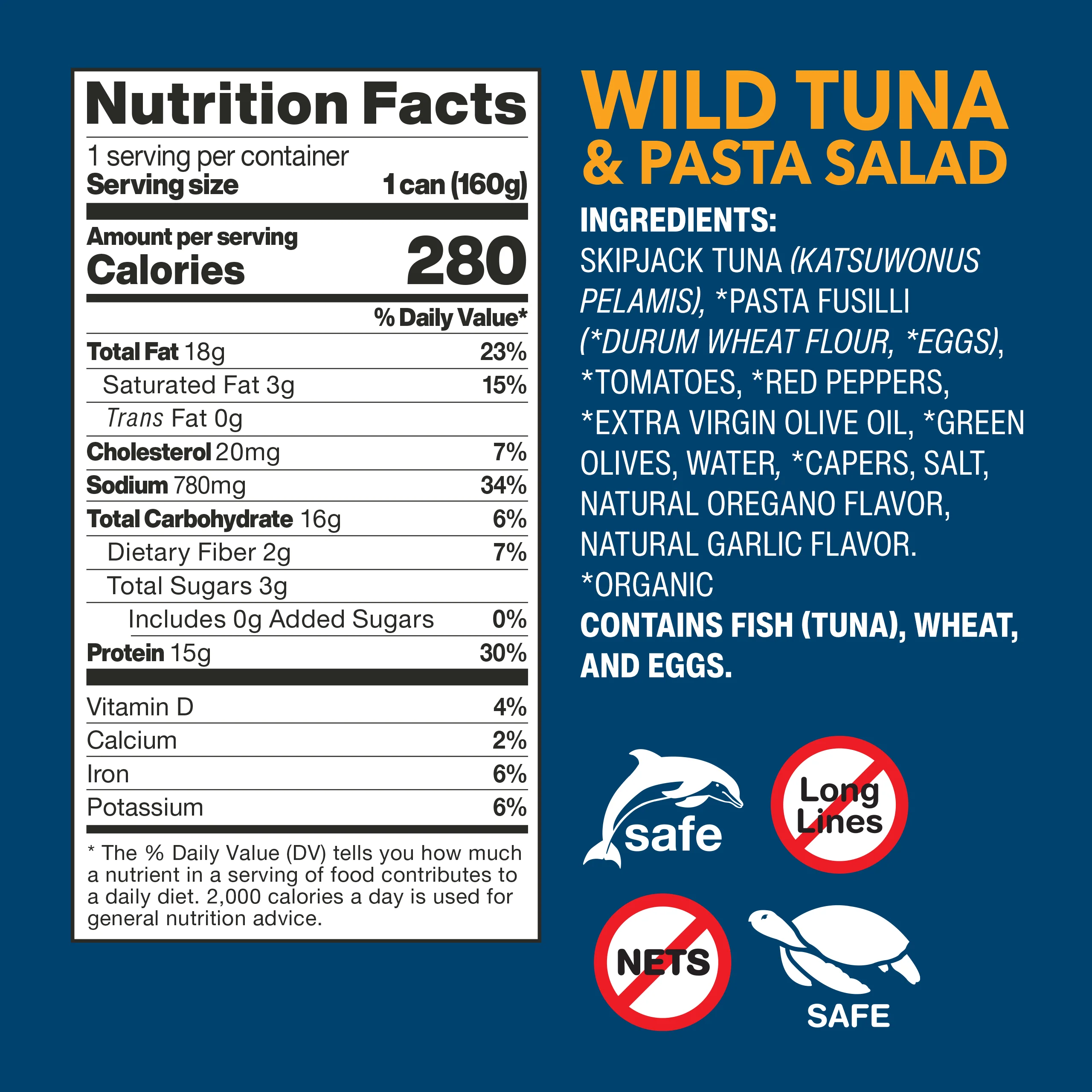 Wild Tuna & Pasta Salad Ready-To-Eat Meal - Image 8