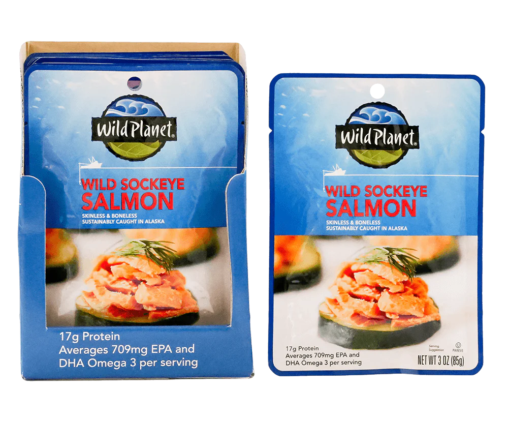 Wild Sockeye Salmon Single-Serve Pouch - Image 4