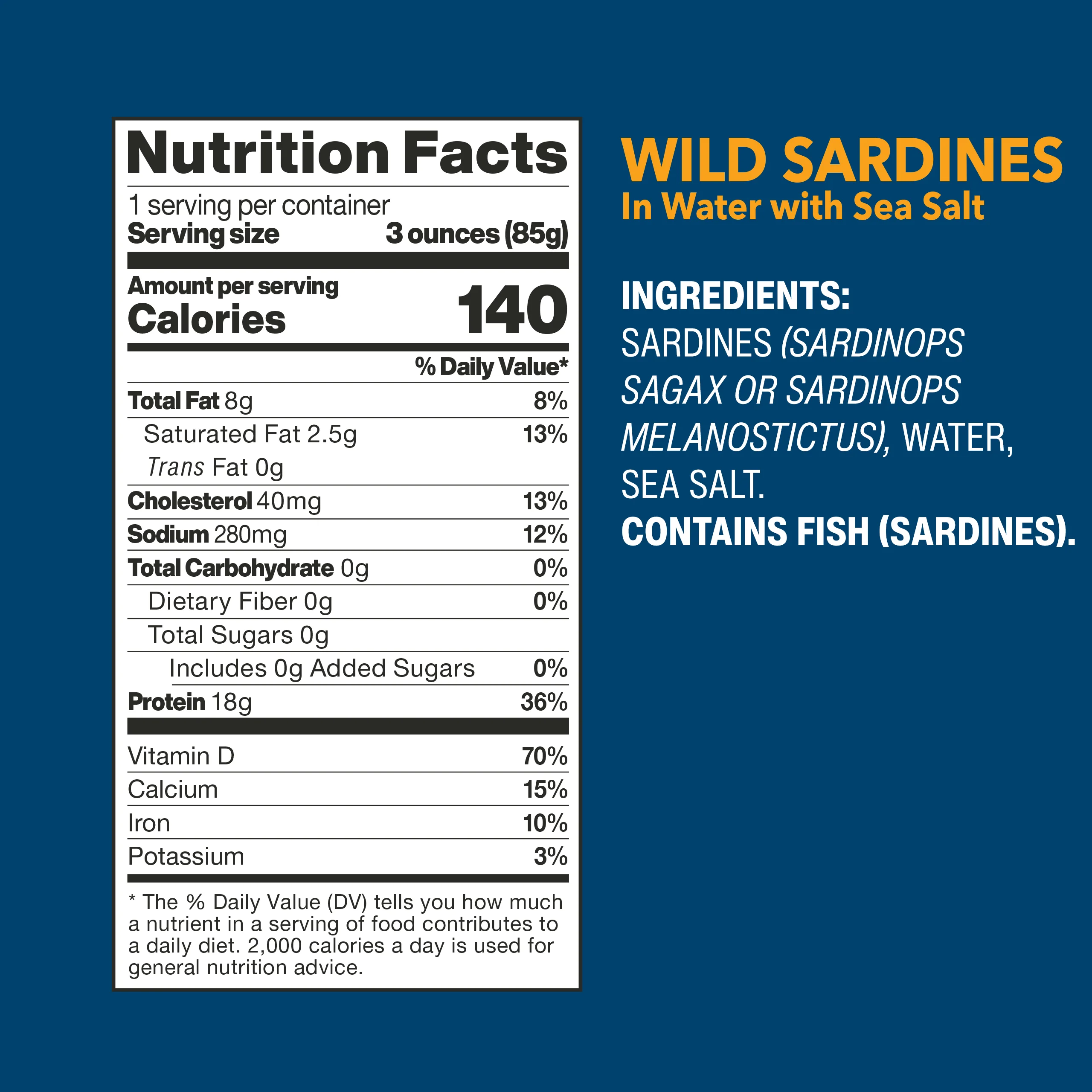 Wild Sardines In Water - Image 9