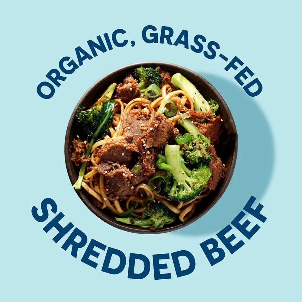 Organic Shredded Beef Single-Serve Pouch - Image 4