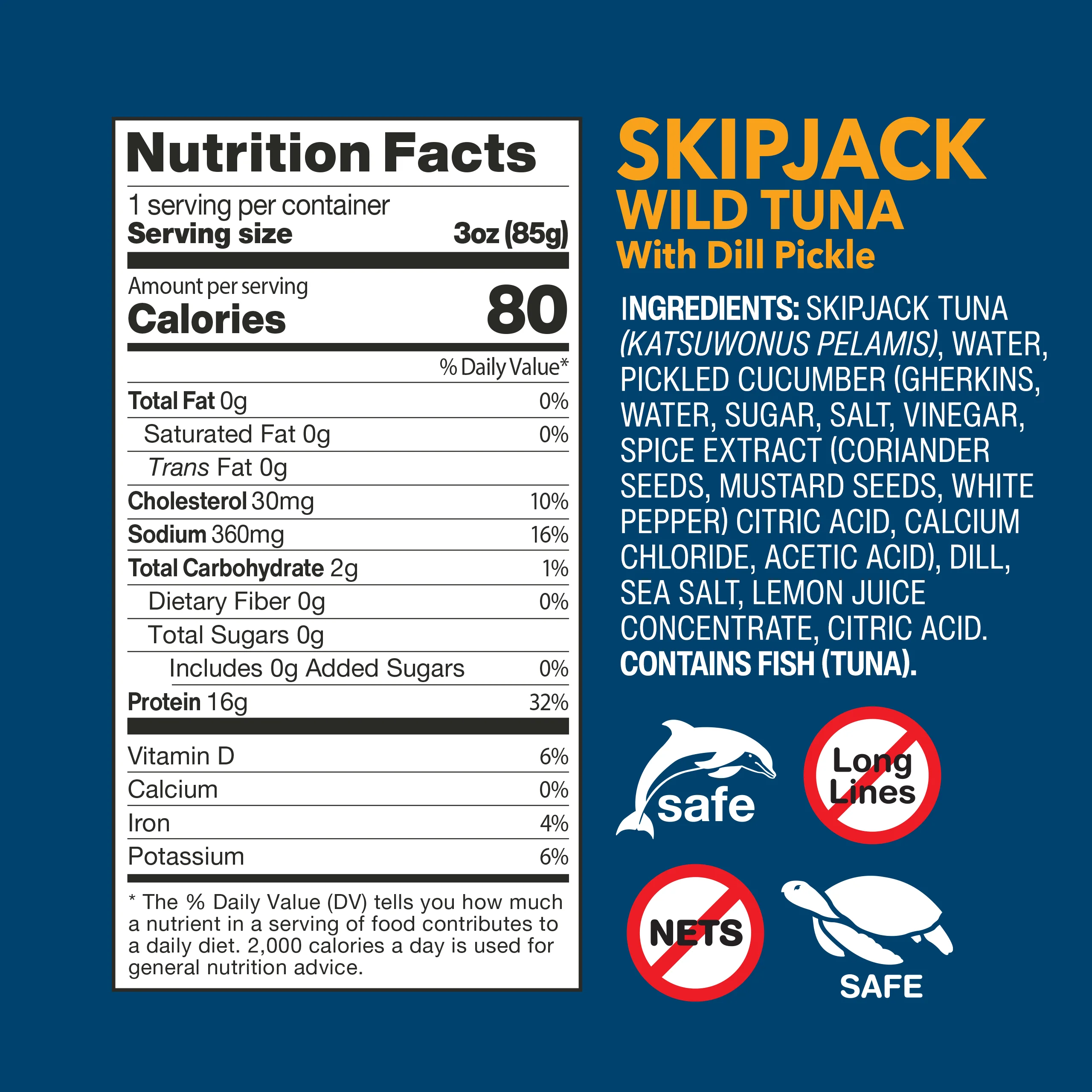 Skipjack Wild Tuna with Dill Pickle - Image 7