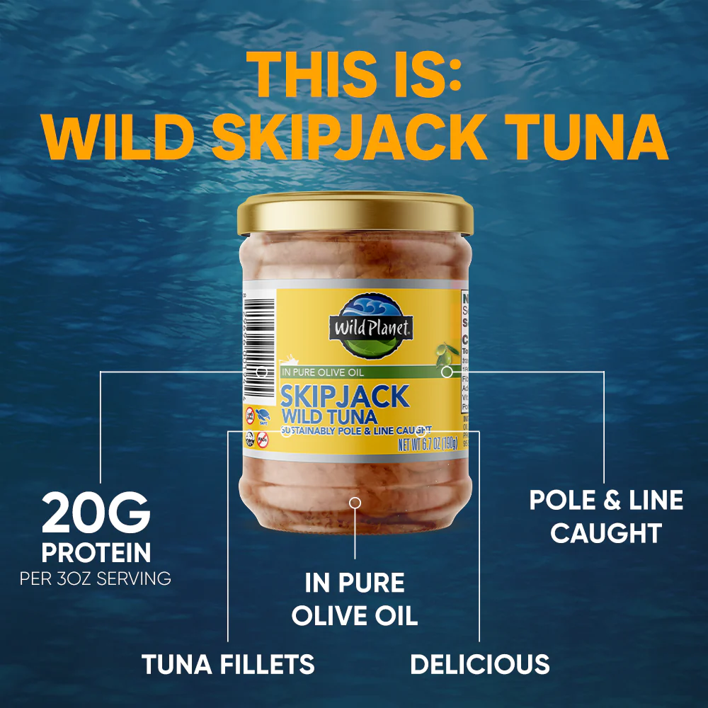 Skipjack Wild Tuna in Pure Olive Oil - Image 6