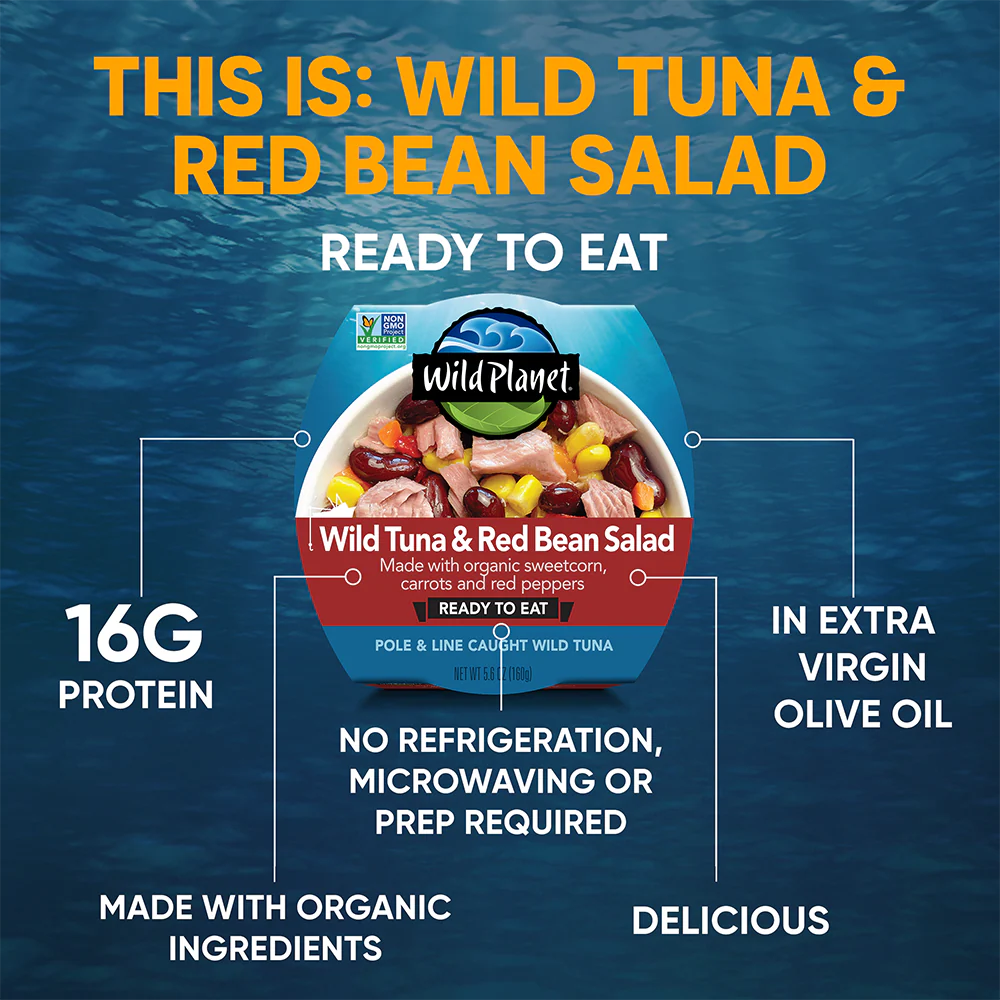 Wild Tuna & Red Bean Salad Ready-To-Eat Meal - Image 7