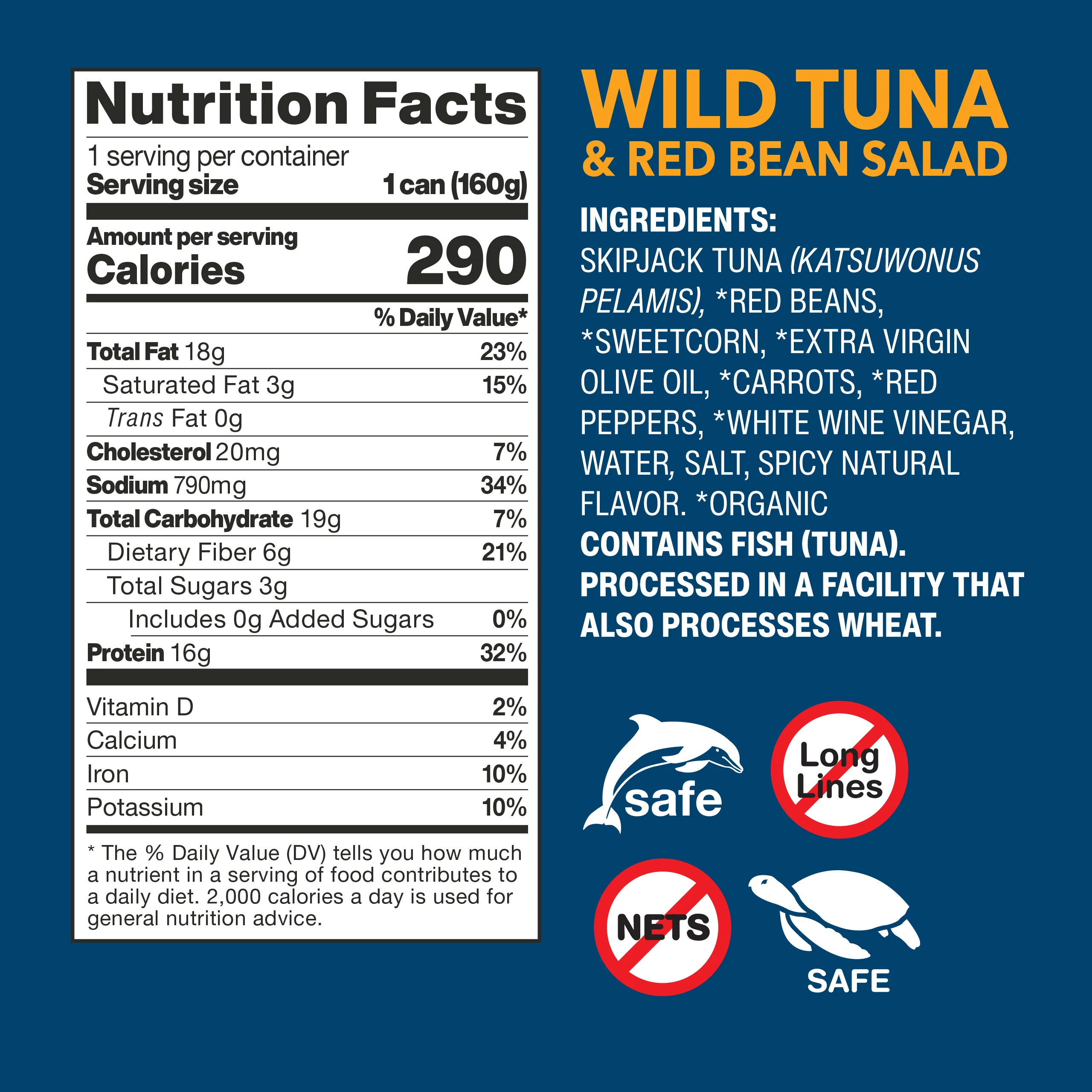 Wild Tuna & Red Bean Salad Ready-To-Eat Meal - Image 8