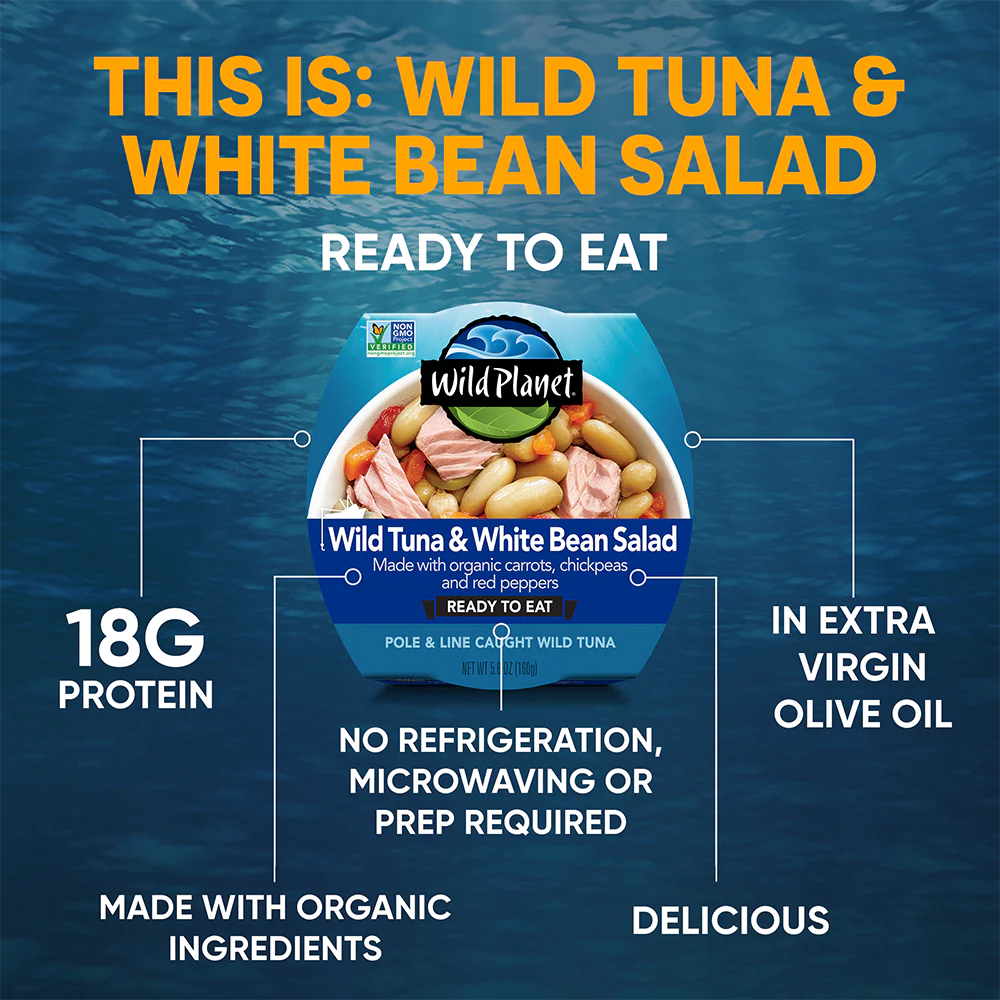 Wild Tuna & White Bean Salad Ready-To-Eat Meal - Image 7