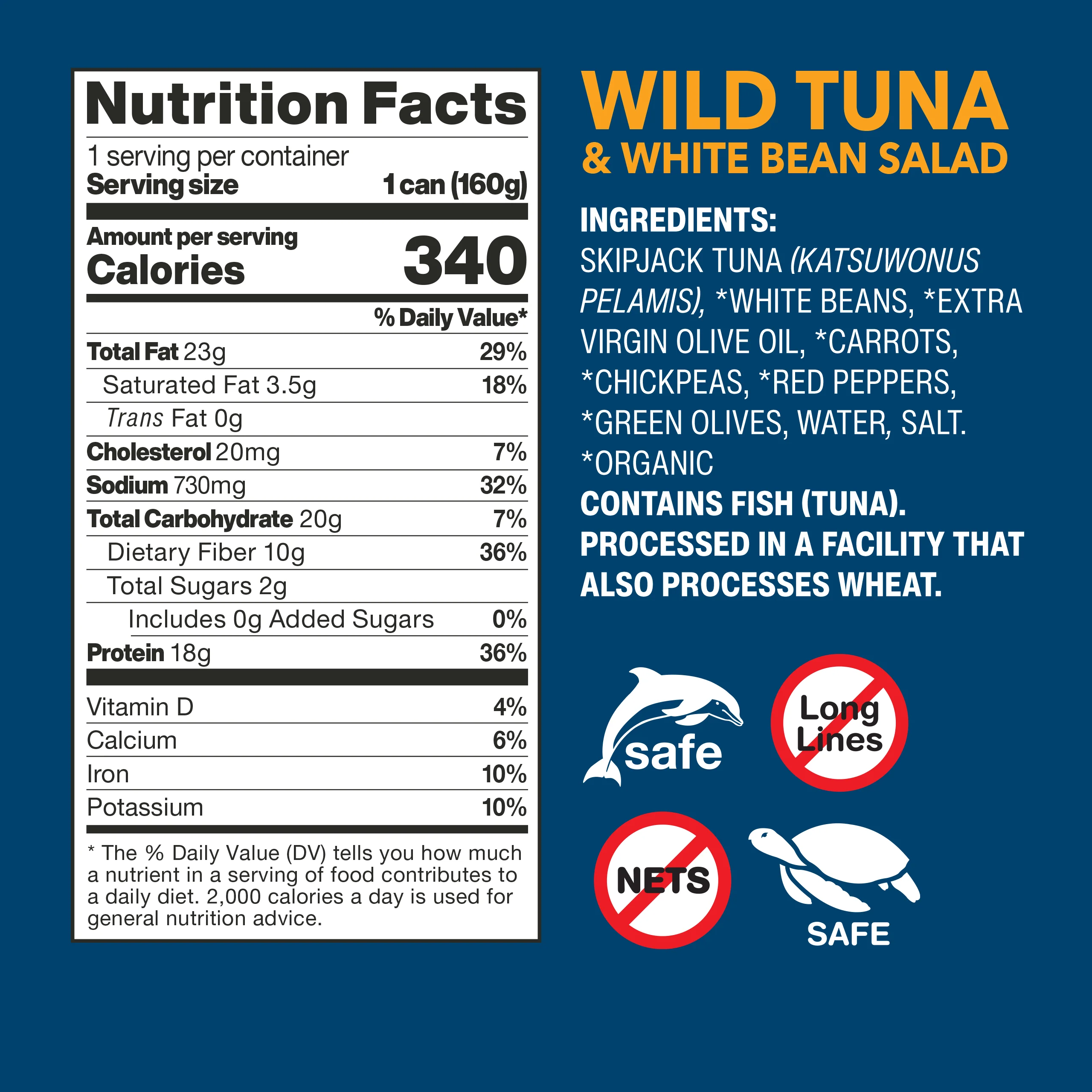Wild Tuna & White Bean Salad Ready-To-Eat Meal - Image 8