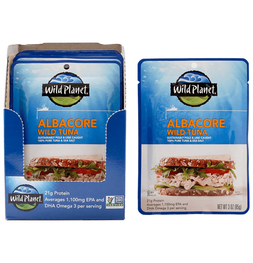 Albacore Wild Tuna Single-Serve Pouch - Image 4