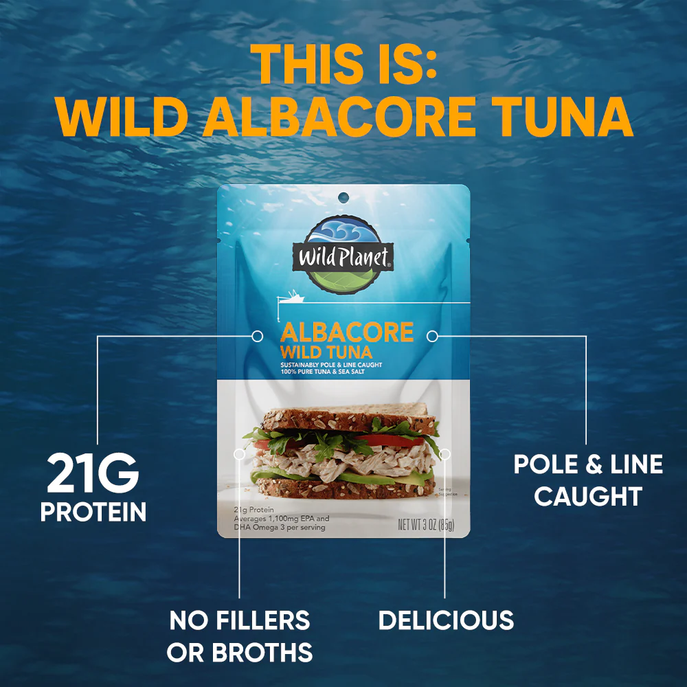 Albacore Wild Tuna Single-Serve Pouch - Image 6