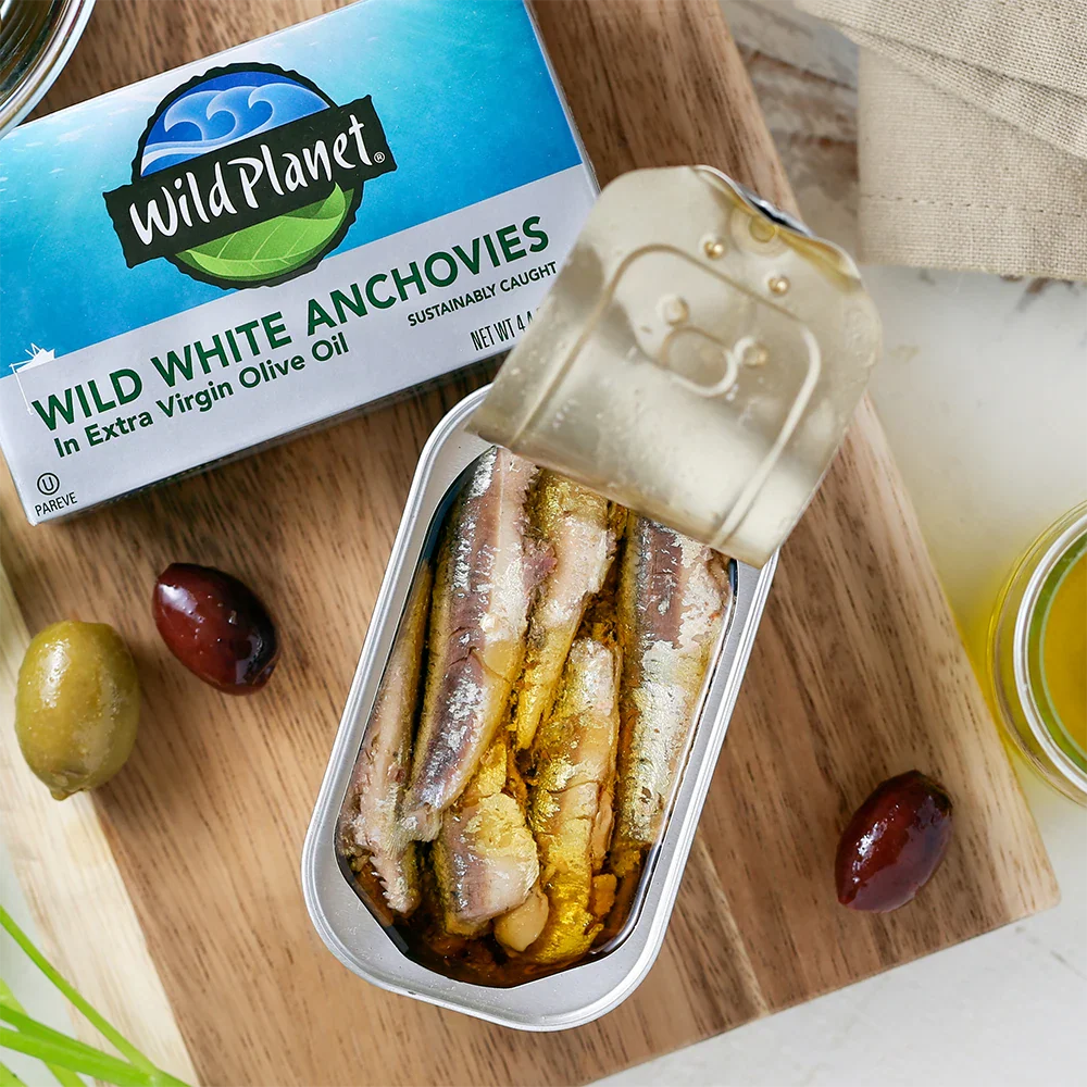 Wild White Anchovies In Extra Virgin Olive Oil - Image 6