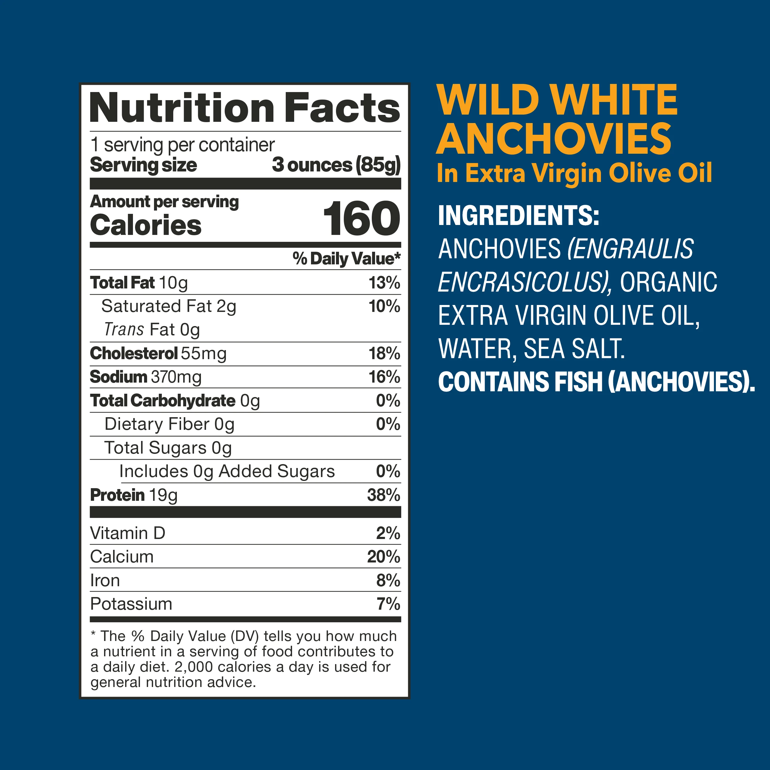 Wild White Anchovies In Extra Virgin Olive Oil - Image 8