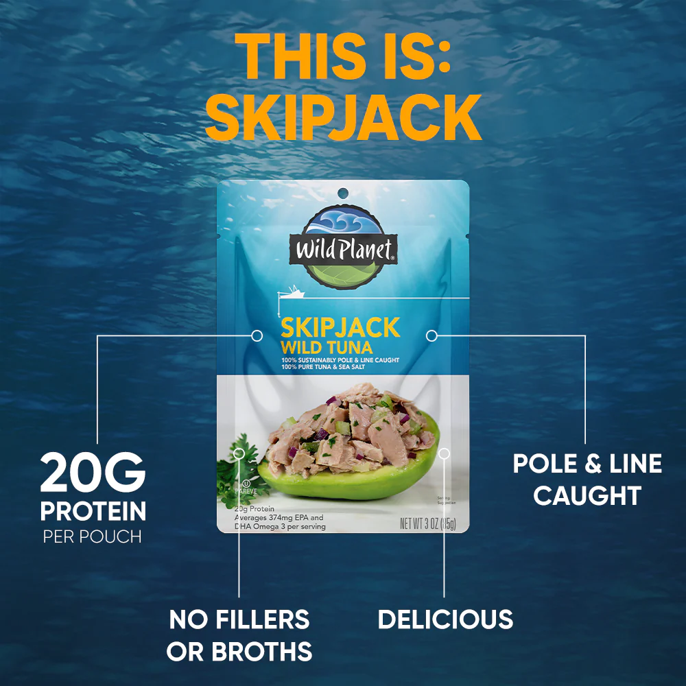 Skipjack Wild Tuna Single-Serve Pouch - Image 6