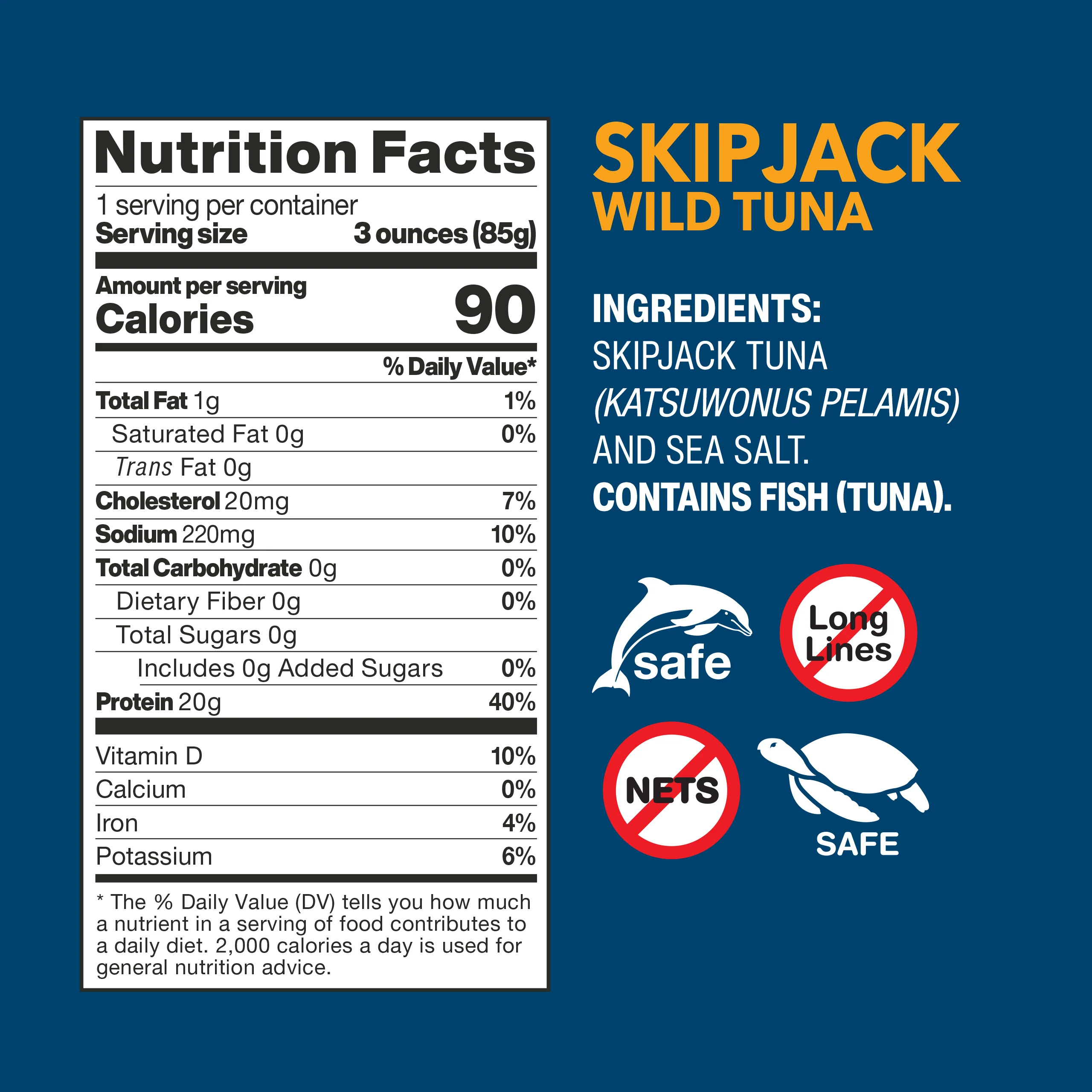 Skipjack Wild Tuna Single-Serve Pouch - Image 7
