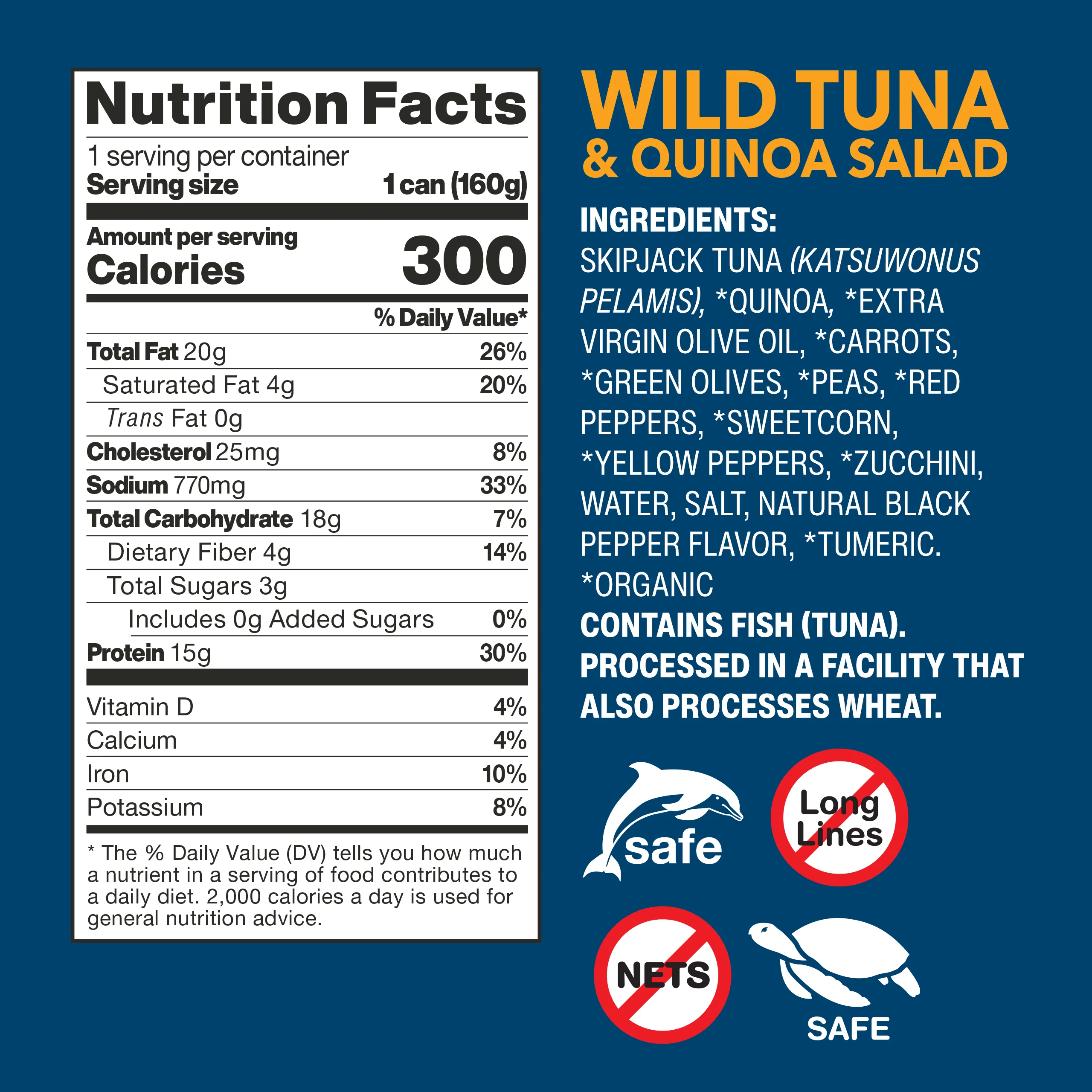 Wild Tuna & Quinoa Salad Ready-To-Eat Meal - Image 8