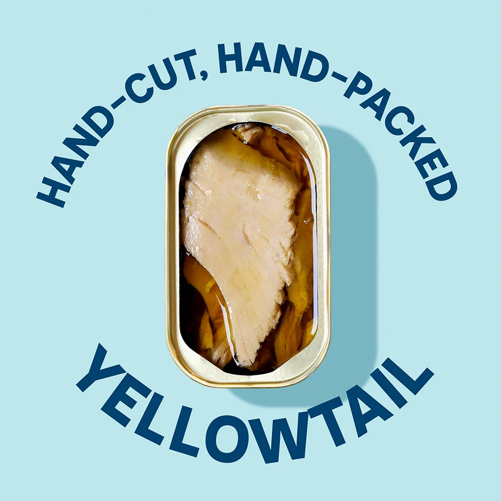 Wild Yellowtail Fillets In Extra Virgin Olive Oil - Image 6